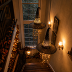 Enchanted Witch Hat Cascade Lights (Set of 3)