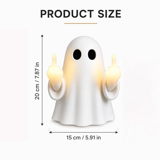 Cheeky Ghost LED Wall Light
