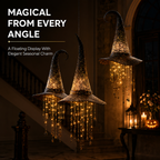 Enchanted Witch Hat Cascade Lights (Set of 3)