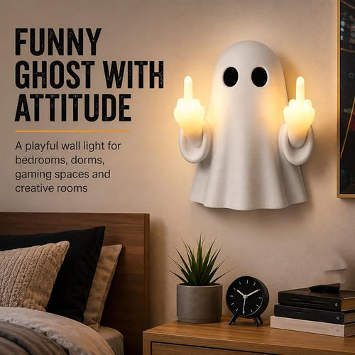 Cheeky Ghost LED Wall Light