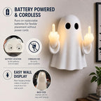 Cheeky Ghost LED Wall Light