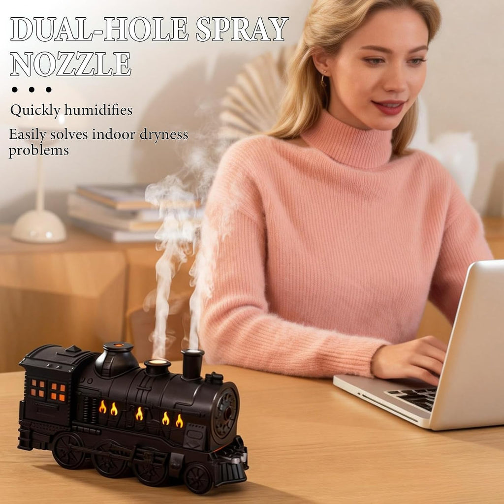 Haunted Ghost Train Mist Diffuser with Remote