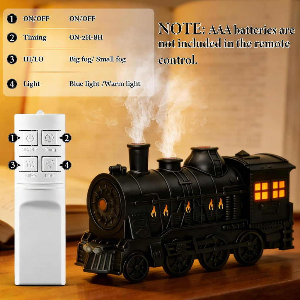 Haunted Ghost Train Mist Diffuser with Remote