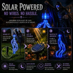 Solar Grim Reaper with Glowing Spirit Lantern