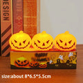 Set of 3 pumpkin lights