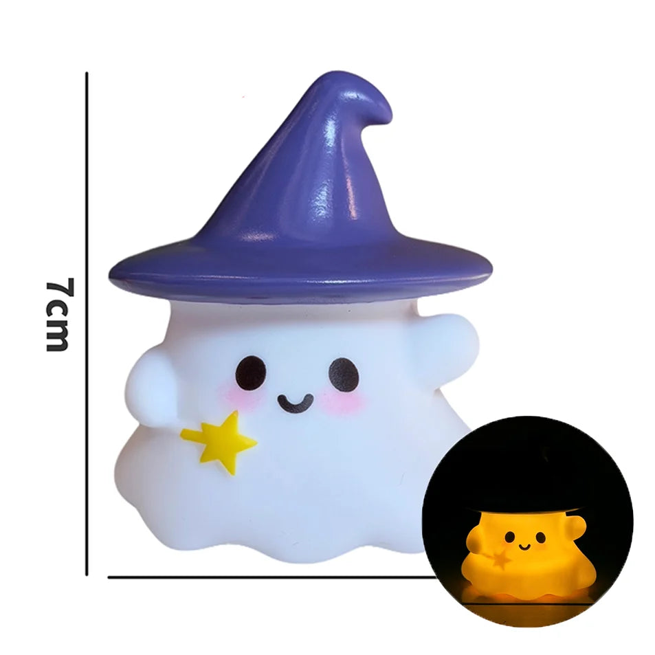 Witch Ghost night light size: about 7 cm tall