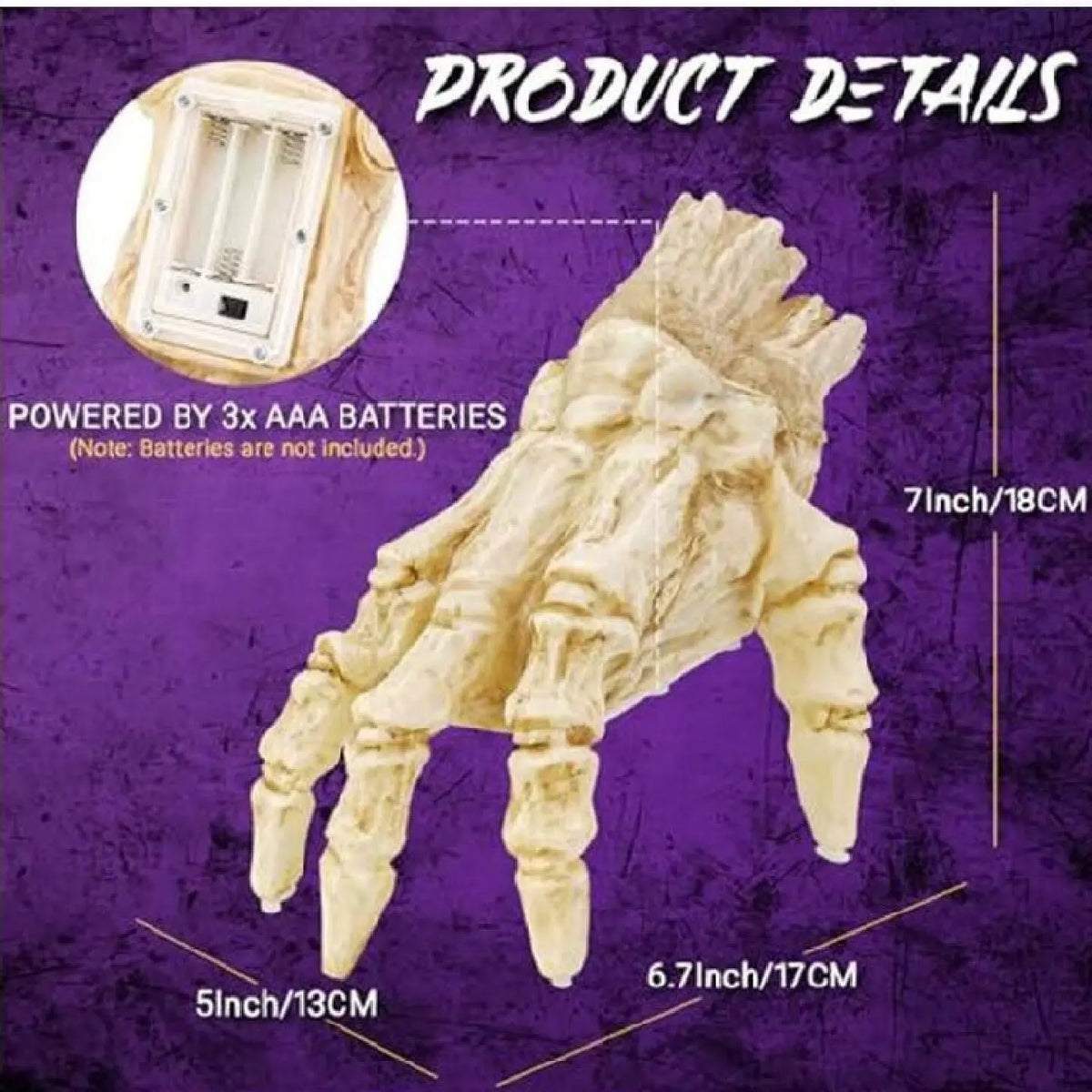 Crawling hand product details
