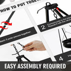 Easy tripod assembly steps